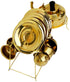 Brass Miniature Tea Cup Saucer Kettle Set 0.008Kg